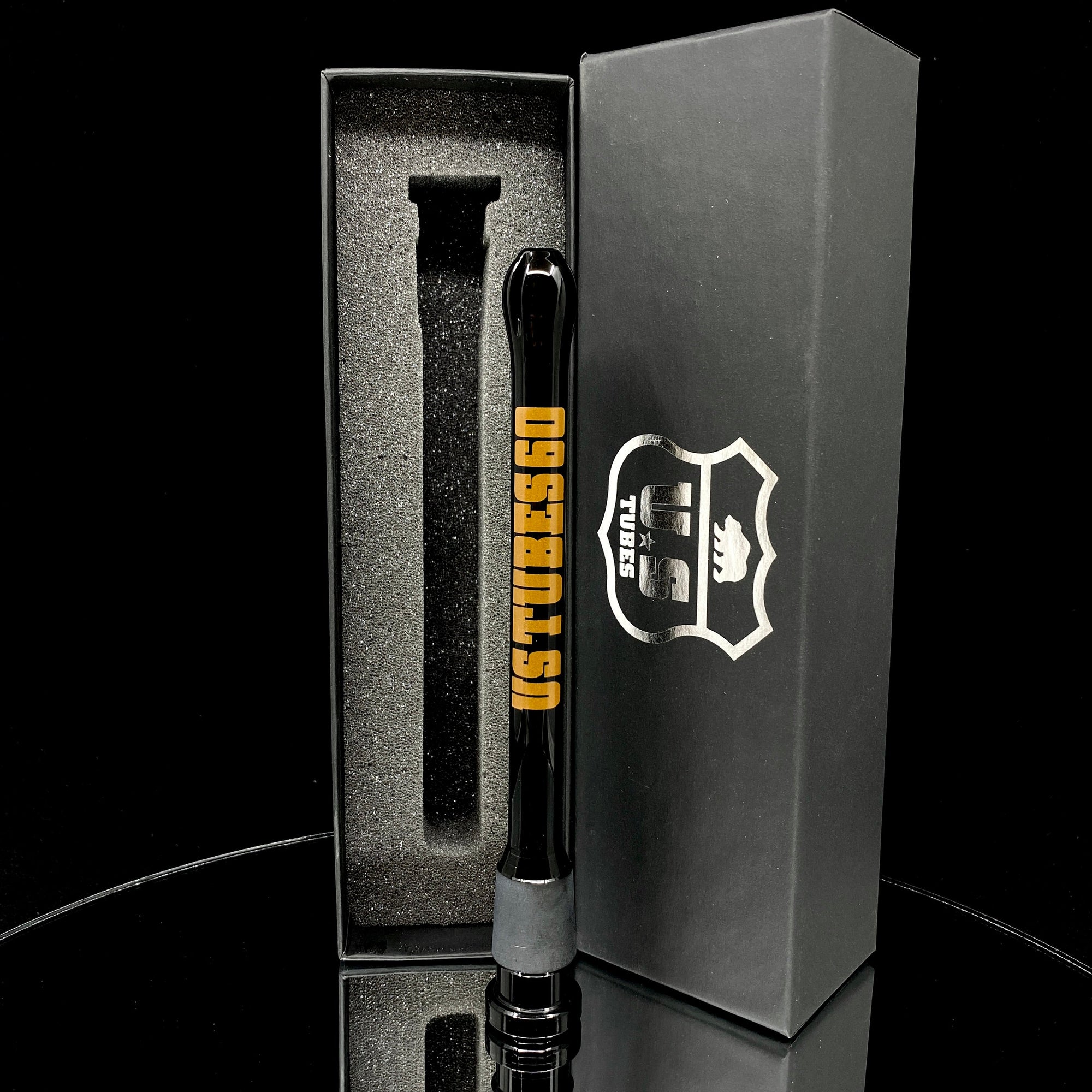 3 Slit Open End Downstem 19/14mm (Black)