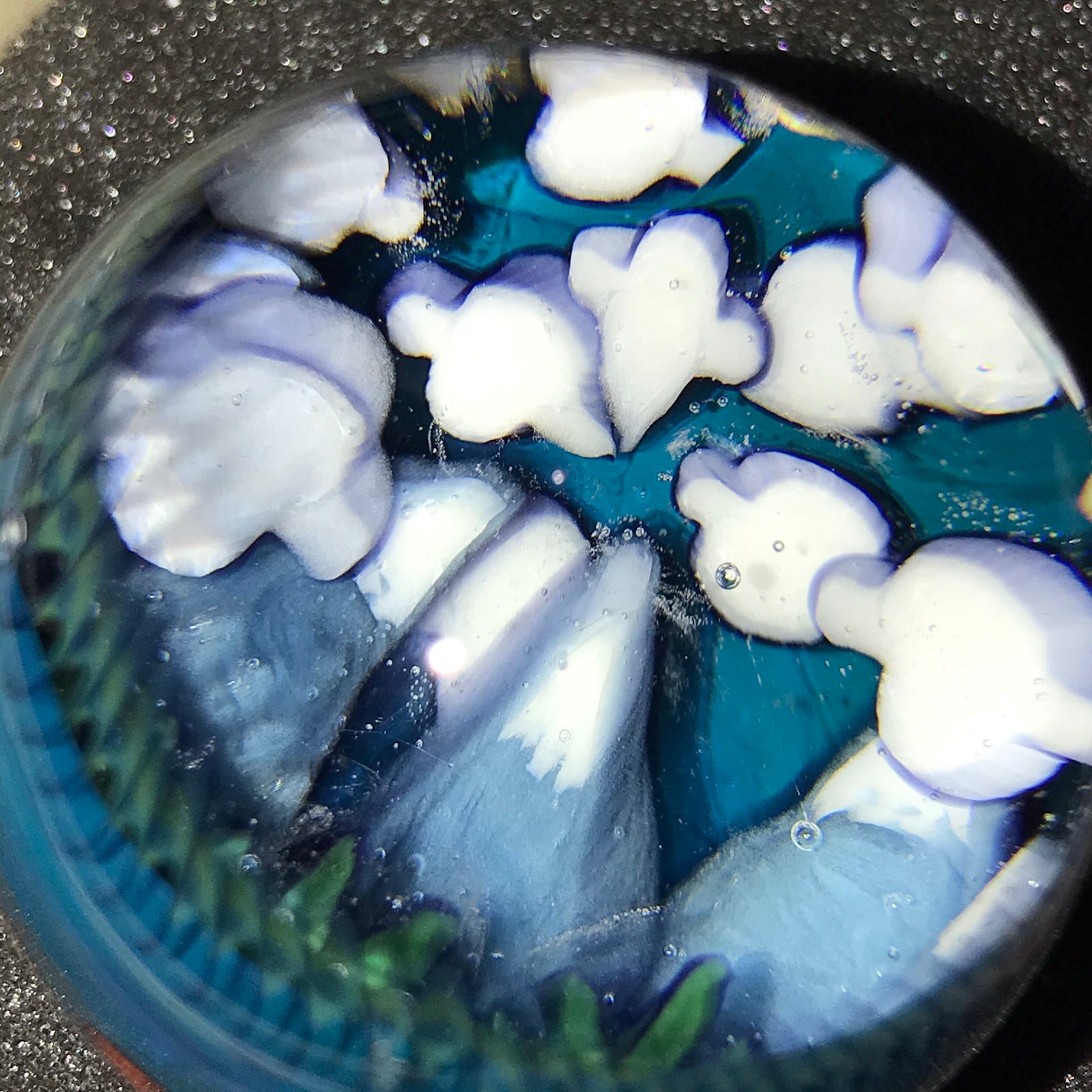 Caleb Holm Marble Set (11 Custom Murrine Scene Marbles) Shurlokholm