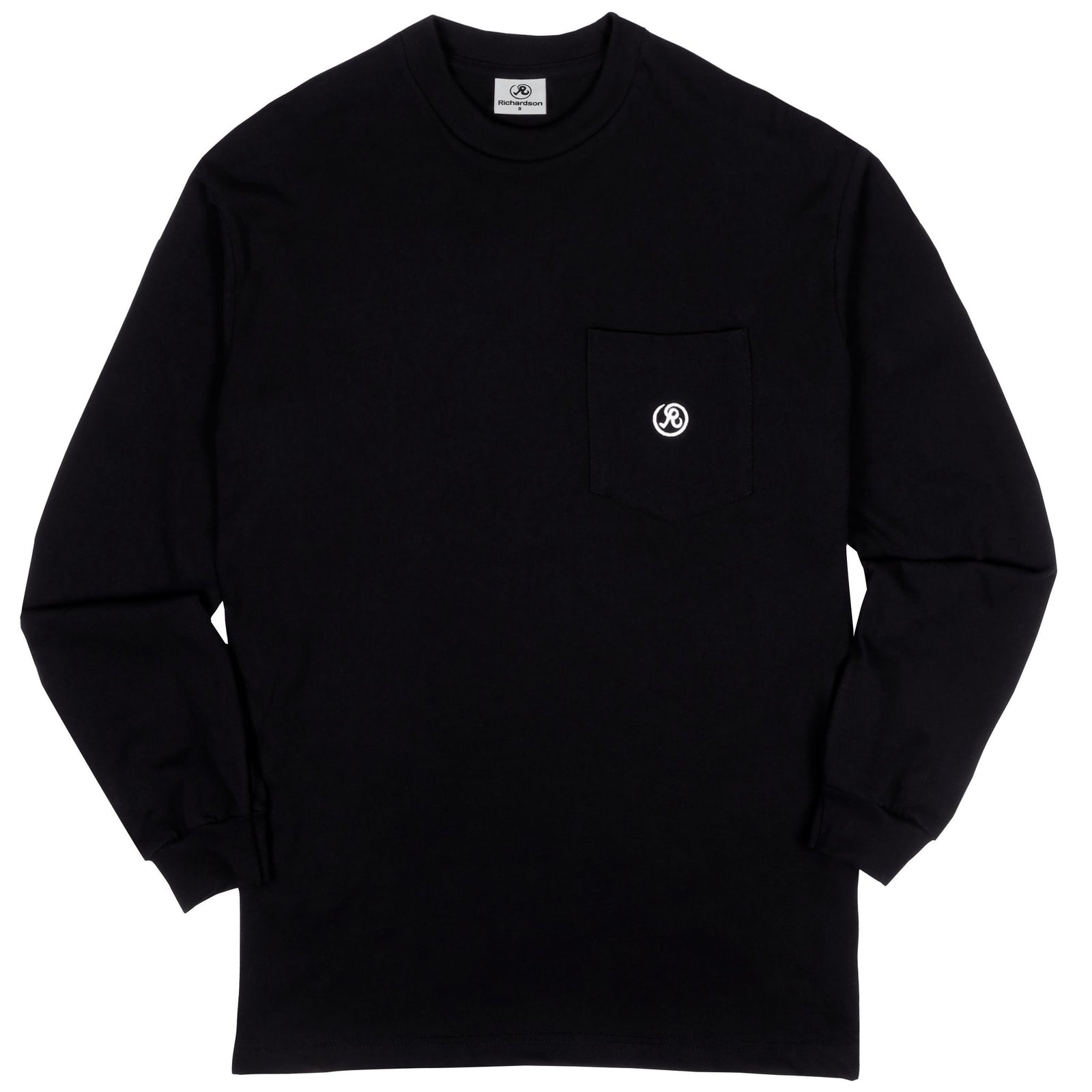 Richardson Long Sleeve Pocket Glyph Shirt (Black)